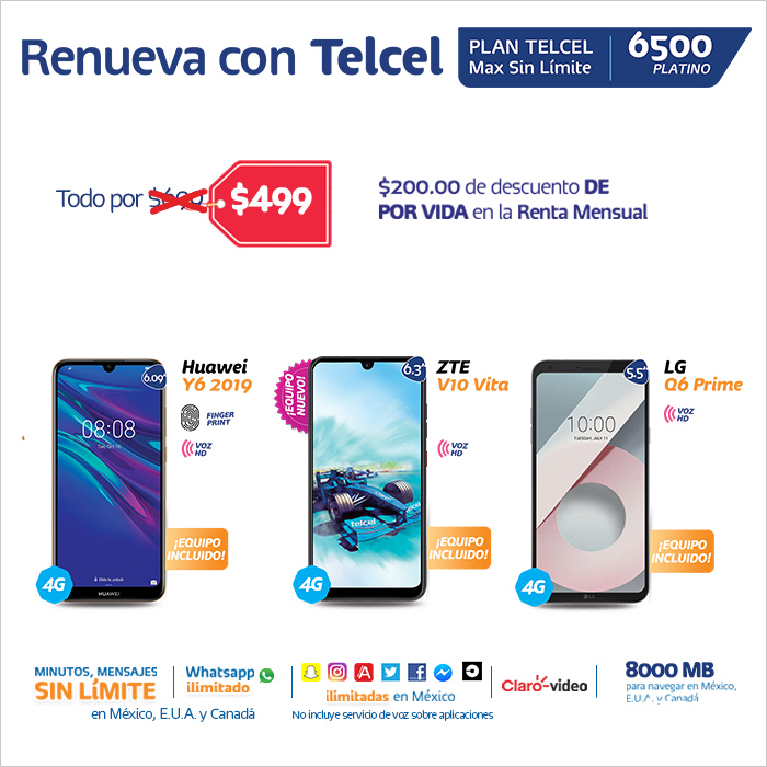 Telcel renueva oferta comercial con los planes Telcel Max