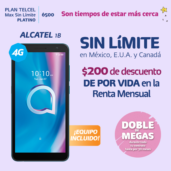 Disfruta De Todos Los Beneficios Al Renovar Tu Plan Telcel Max Sin Límite 6500 Platino 2535