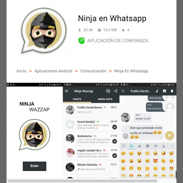 Cómo activar el 'modo ninja' en WhatsApp
