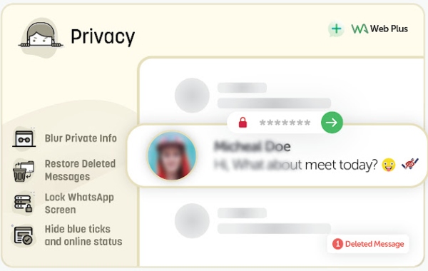 WA Web Plus for WhatsApp y su función para mayor privacidad 