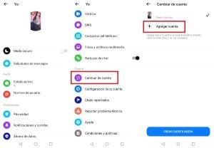 Cómo tener más de dos cuentas abiertas en Facebook Messenger