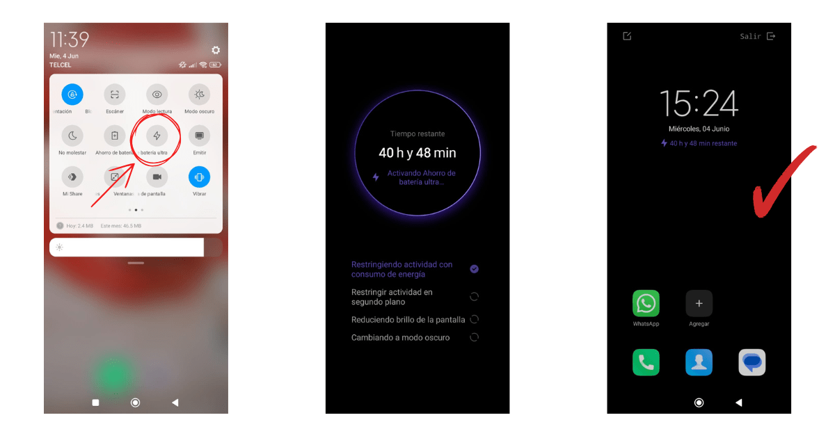 Cómo activar el modo ultra ahorro de batería en Xiaomi.- Blog Hola Telcel