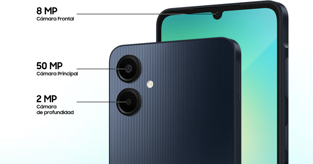 Cámaras del Samsung Galaxy A06 5G.- Blog Hola Telcel