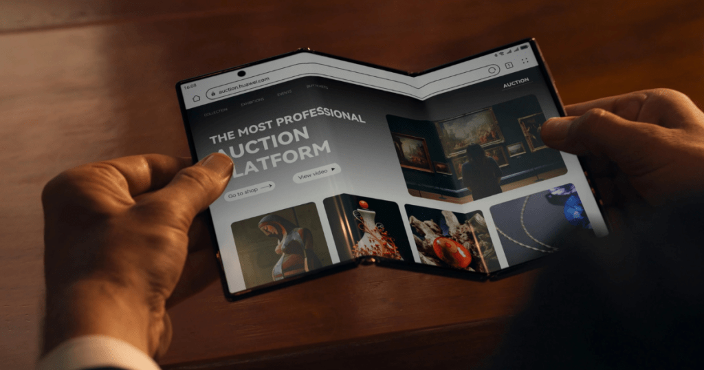 Pantalla del HUAWEI Mate XT.- Blog Hola Telcel