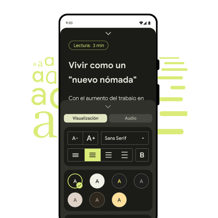 Modo Lectura de Google.- Blog Hola Telcel