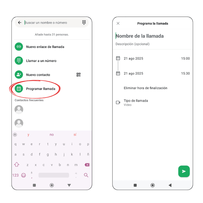 Pasos para programar una llamada en WhatsApp.- Blog Hola Telcel