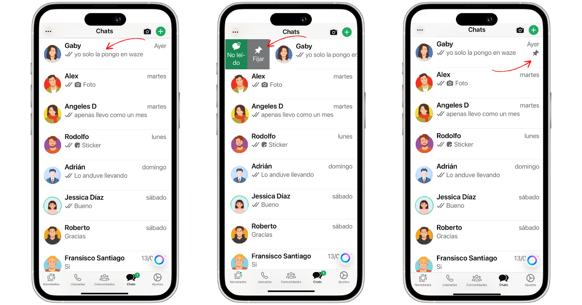 Fijar chat de WhatsApp.- Blog Hola Telcel