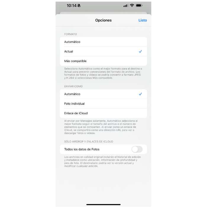 Compartir fotos desde iPhone sin que pierdan calidad.- Blog Hola Telcel