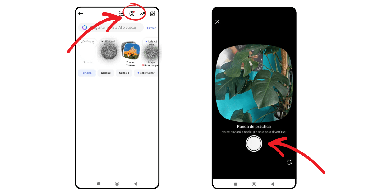 'Tomas' en Instagram paso a paso.- Blog Hola Telcel