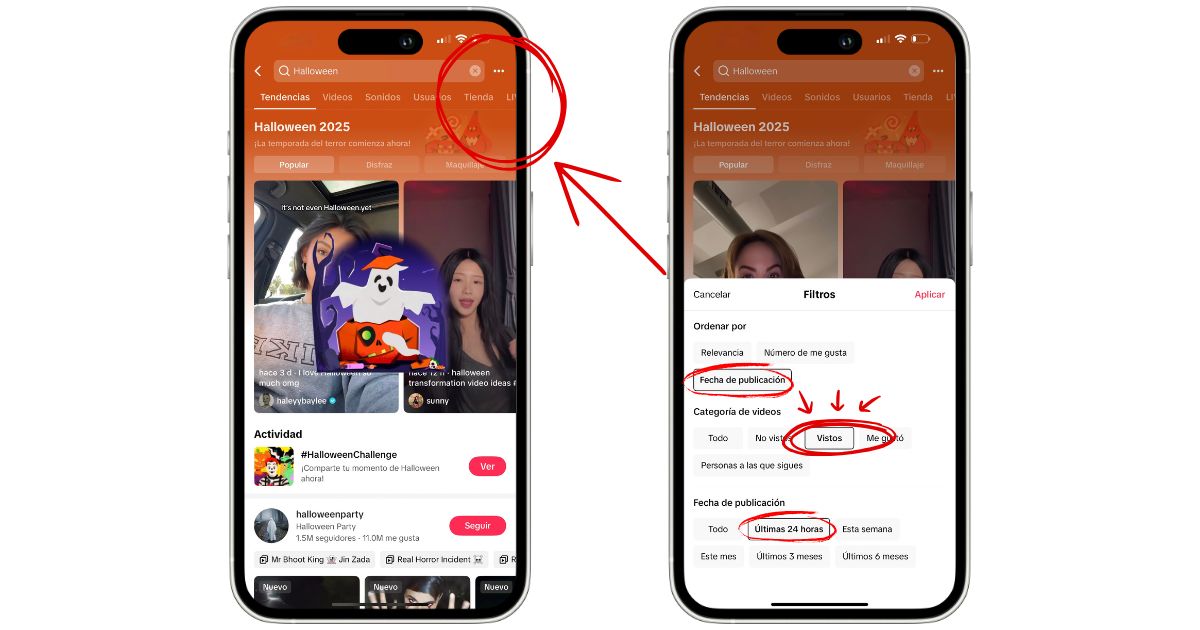 ¿Perdiste un videoclip? Usa la búsqueda por fecha en TikTok.- Blog Hola Telcel