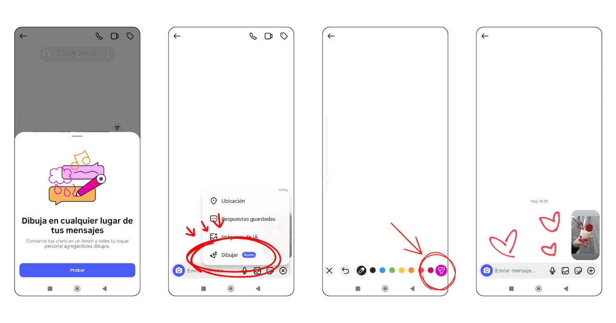Cómo usar 'Dibujar' en Instagram.- Blog Hola Telcel