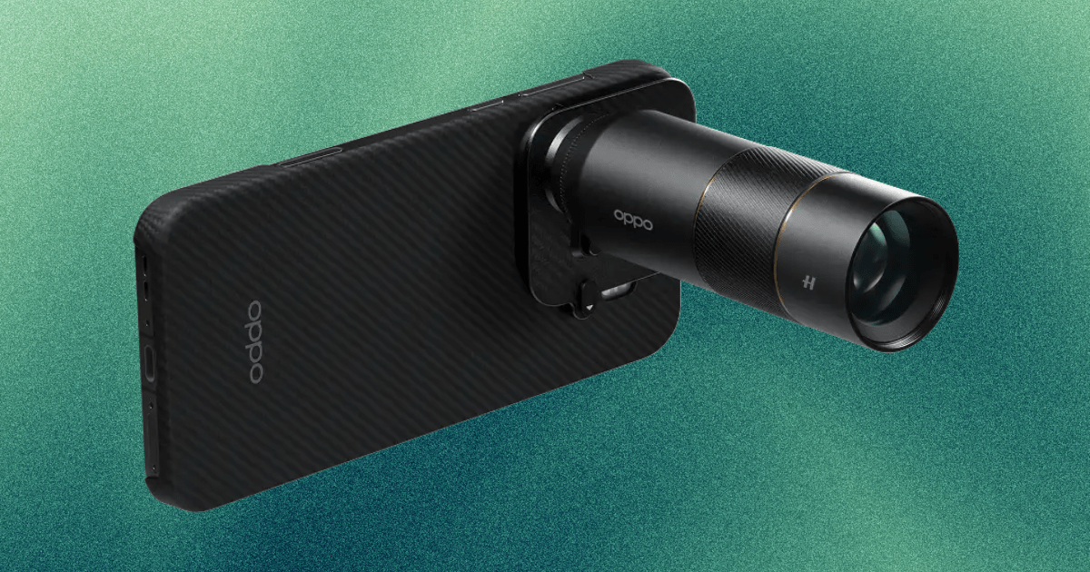 'Zoom' desmontable del OPPO Find X9 Pro.- Blog Hola Telcel