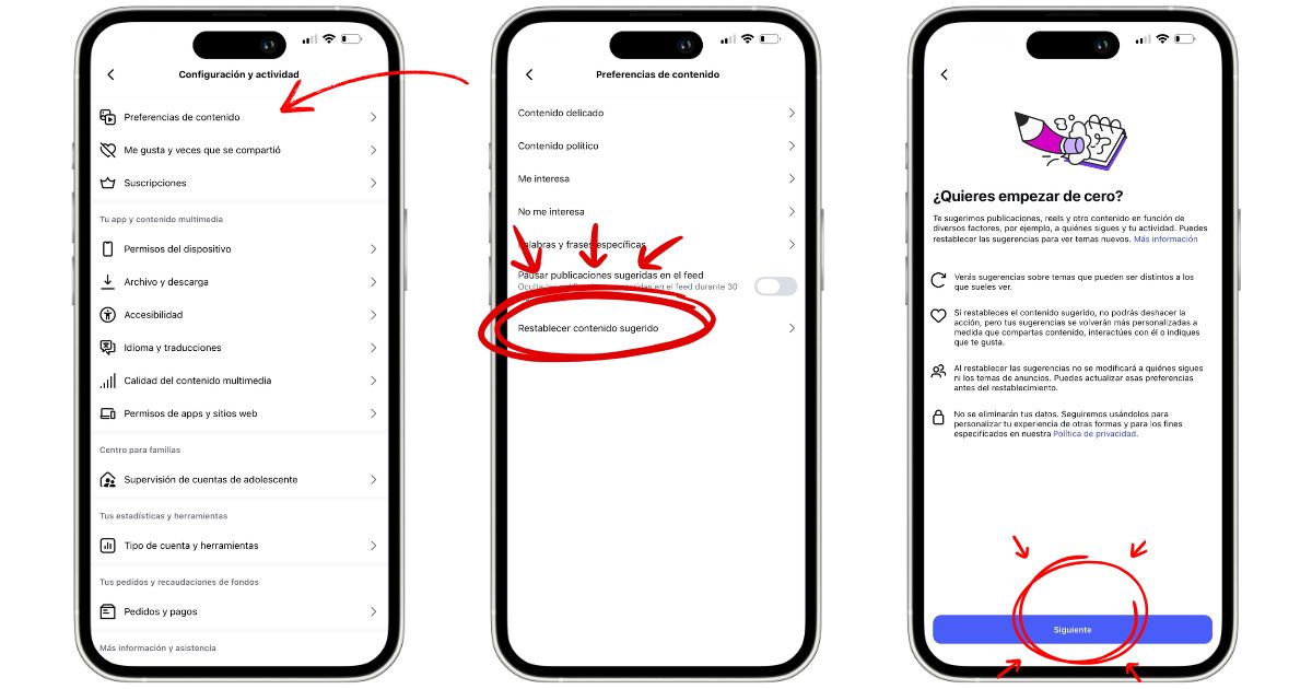 Instagram permite ajustar el algoritmo para mostrar contenido relevante.- Blog Hola Telcel 
