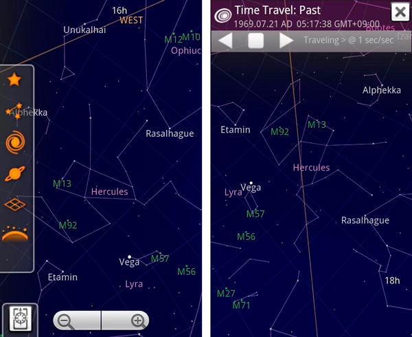 Apps para ver las estrellas