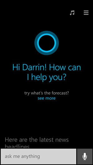 Cortana ya es una realidad en Windows Phone 8.1