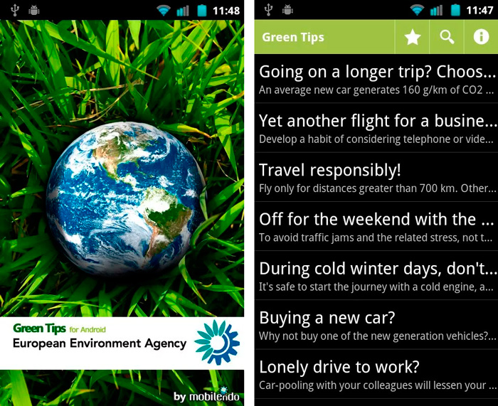 Apps Ecológicas - Día de la Tierra