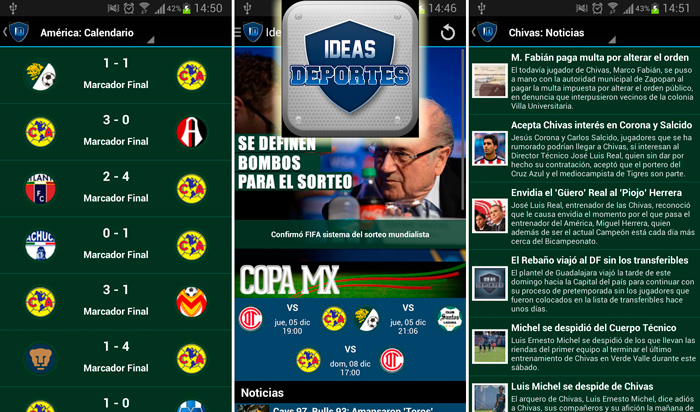Apps para seguir el futbol