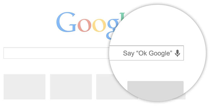OK Google en Chrome