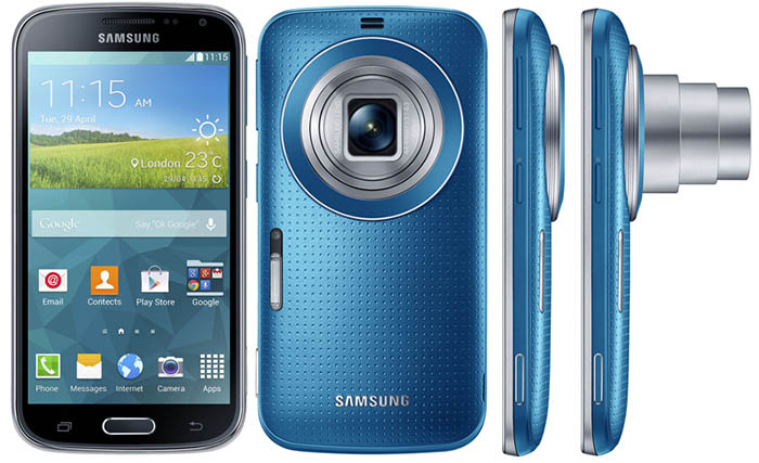 Smartphones para tomar selfies - Samsung Galaxy K Zoom