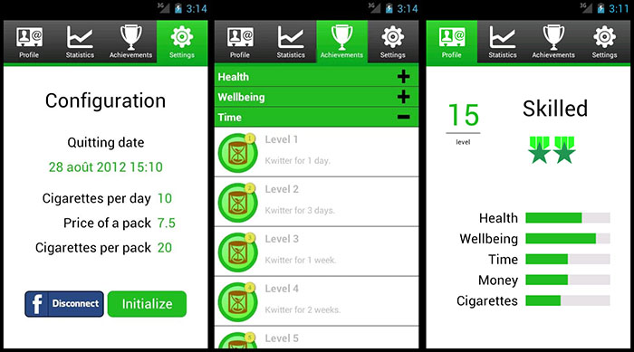 Apps para dejar de fumar