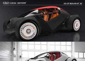Strati, coche impreso en 3D