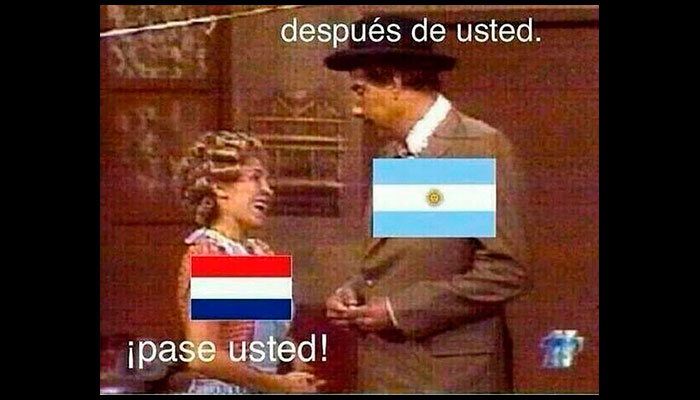 Los memes del Argentina-Holanda