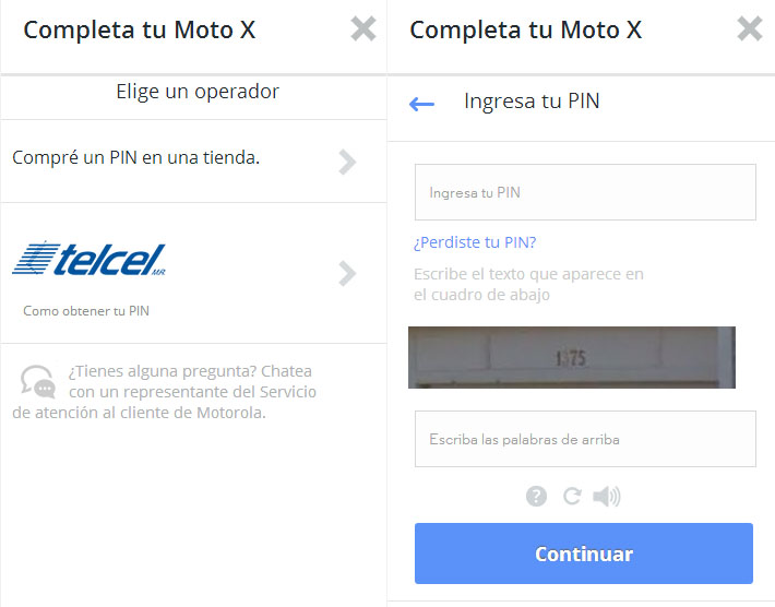 Motorola MotoMaker para Moto X