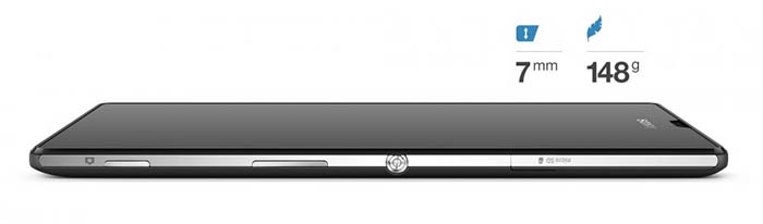 Sony Xperia T3 diseño