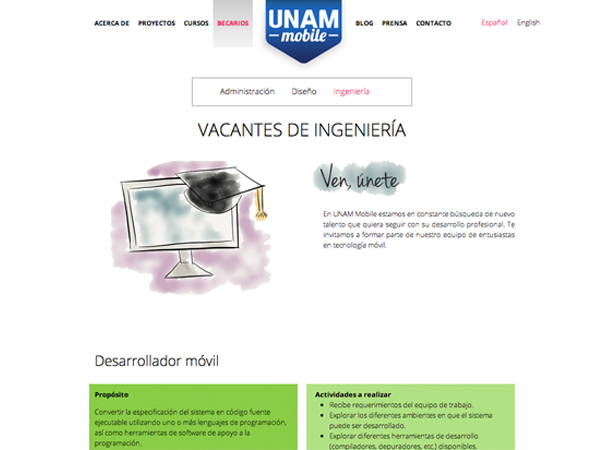 UNAM Mobile becarios