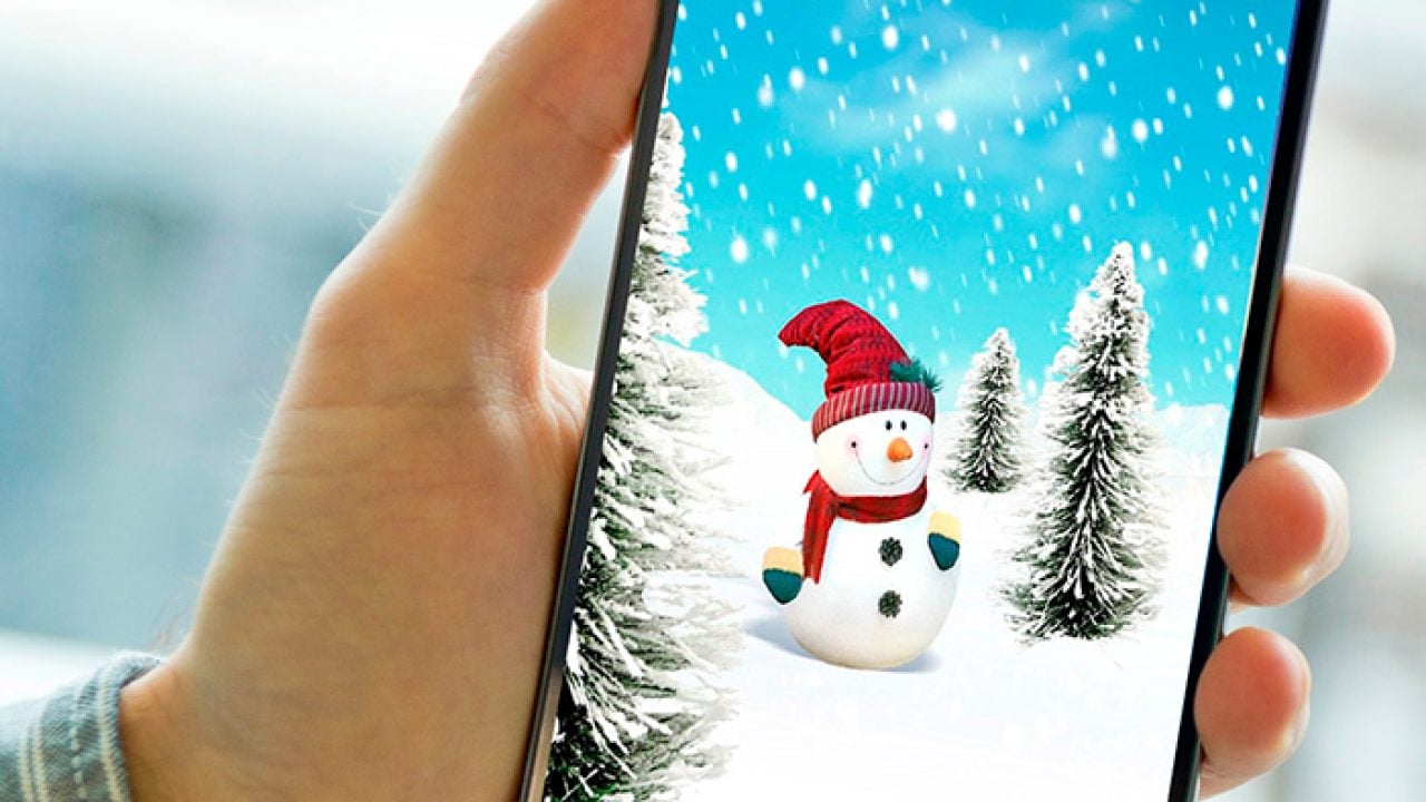 Viste' tu celular con estilo navideño - Hola Telcel