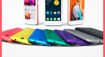 La familia Alcatel Pop 2, con integrantes en distintos tamaños