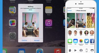 Con AirDrop, comparte contenido de tu iPhone rápidamente
