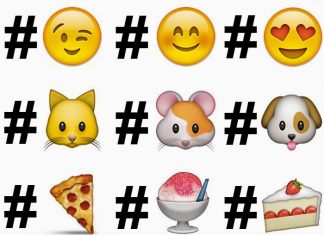 Emoji hashtags en Instagram