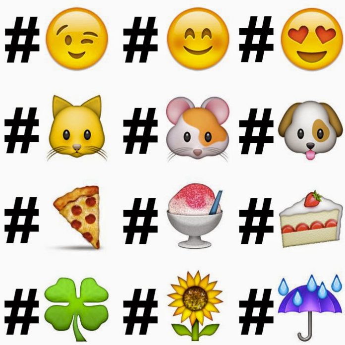 Emoji hashtags en Instagram