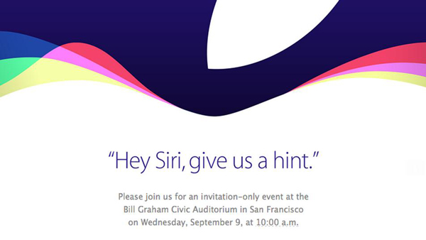 Conferencia del 9 de septiembre de Apple