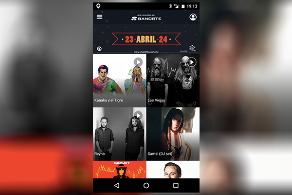 App del Vive Latino 2016