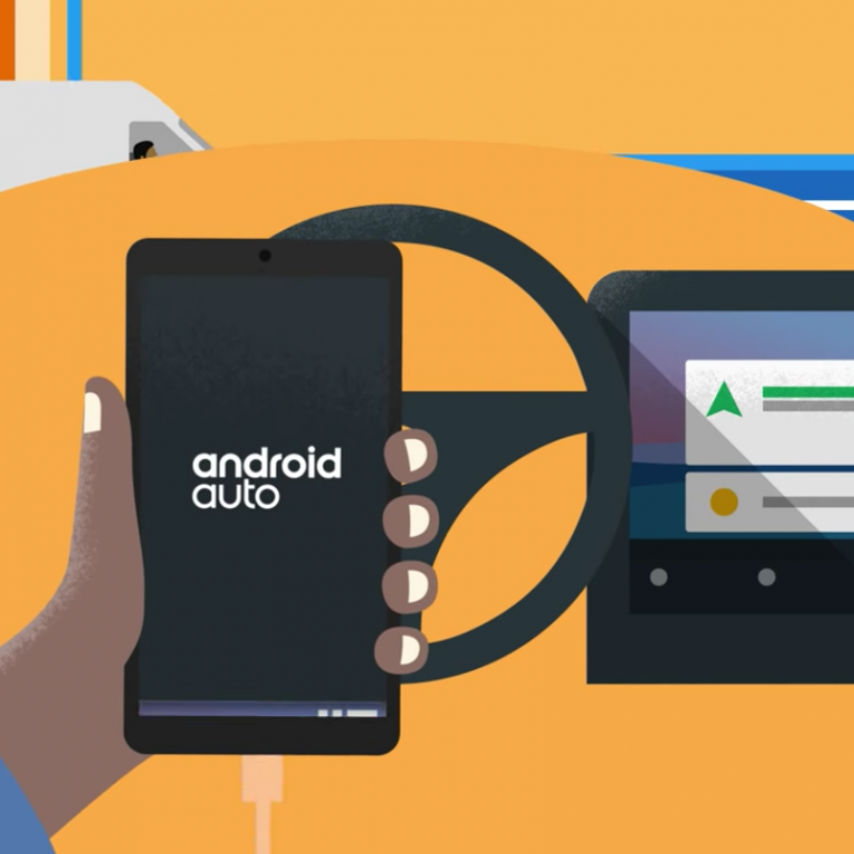 La aplicación Android Auto se conecta a la pantalla de los autos inteligentes.