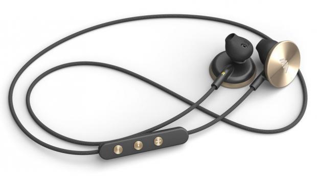 Ambos auriculares se encuentran unidos por una correa en la que se encuentran los botones de control. (Foto: Amazon)