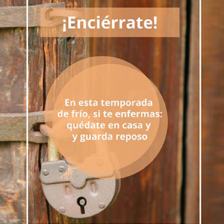 permanece en tu hogar si te enfermas