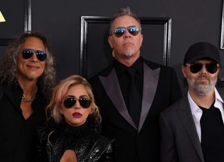 Metallica Grammy's 2017