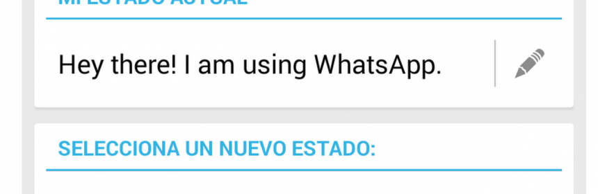 Estado WhatsApp