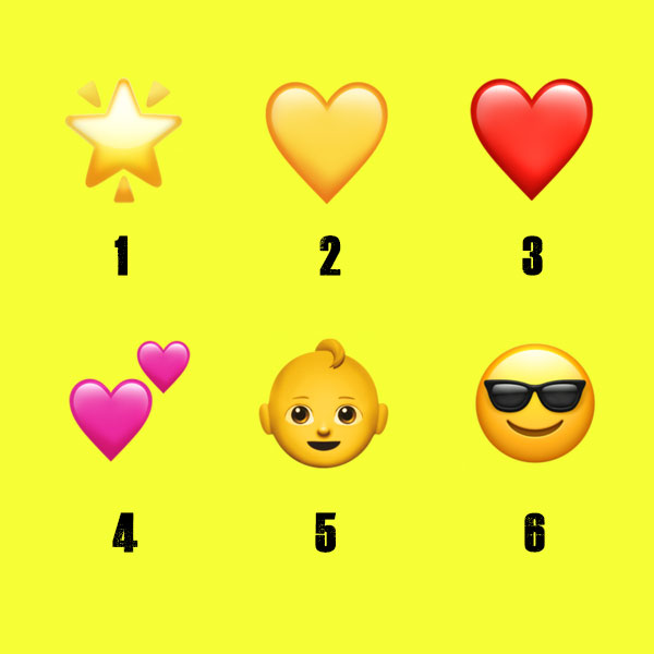 Si tu mejor amigo tiene junto a su nombre un corazón amarillo, significa que también eres su mejor amigo. (Foto: Emojipedia)