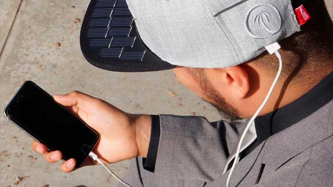 La gorra SOLSOL carga smartphone con solar - Hola Telcel