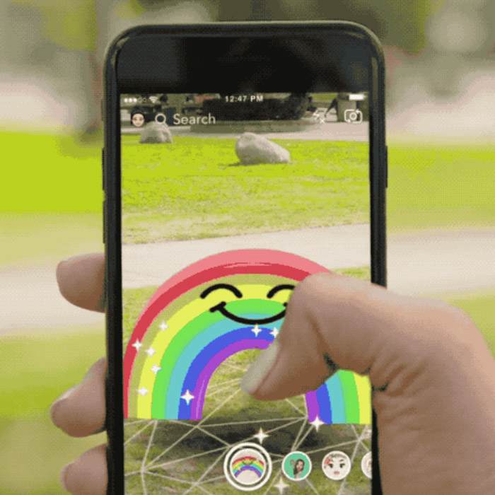 Snapchat agrega filtros World Lens