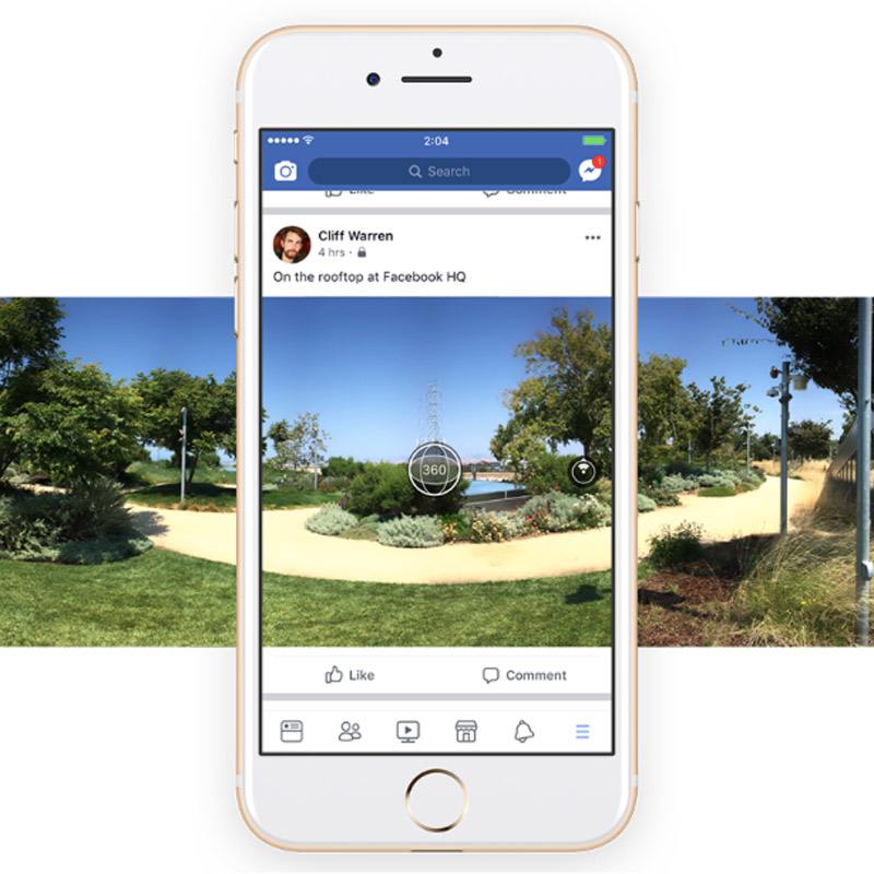 Facebook ahora permite poner fotos 360 como portada - Hola Telcel