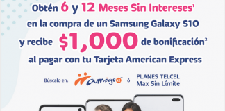 Promoción Samsung Telcel