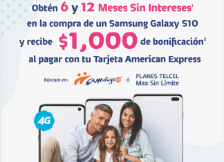 Promoción Samsung Telcel