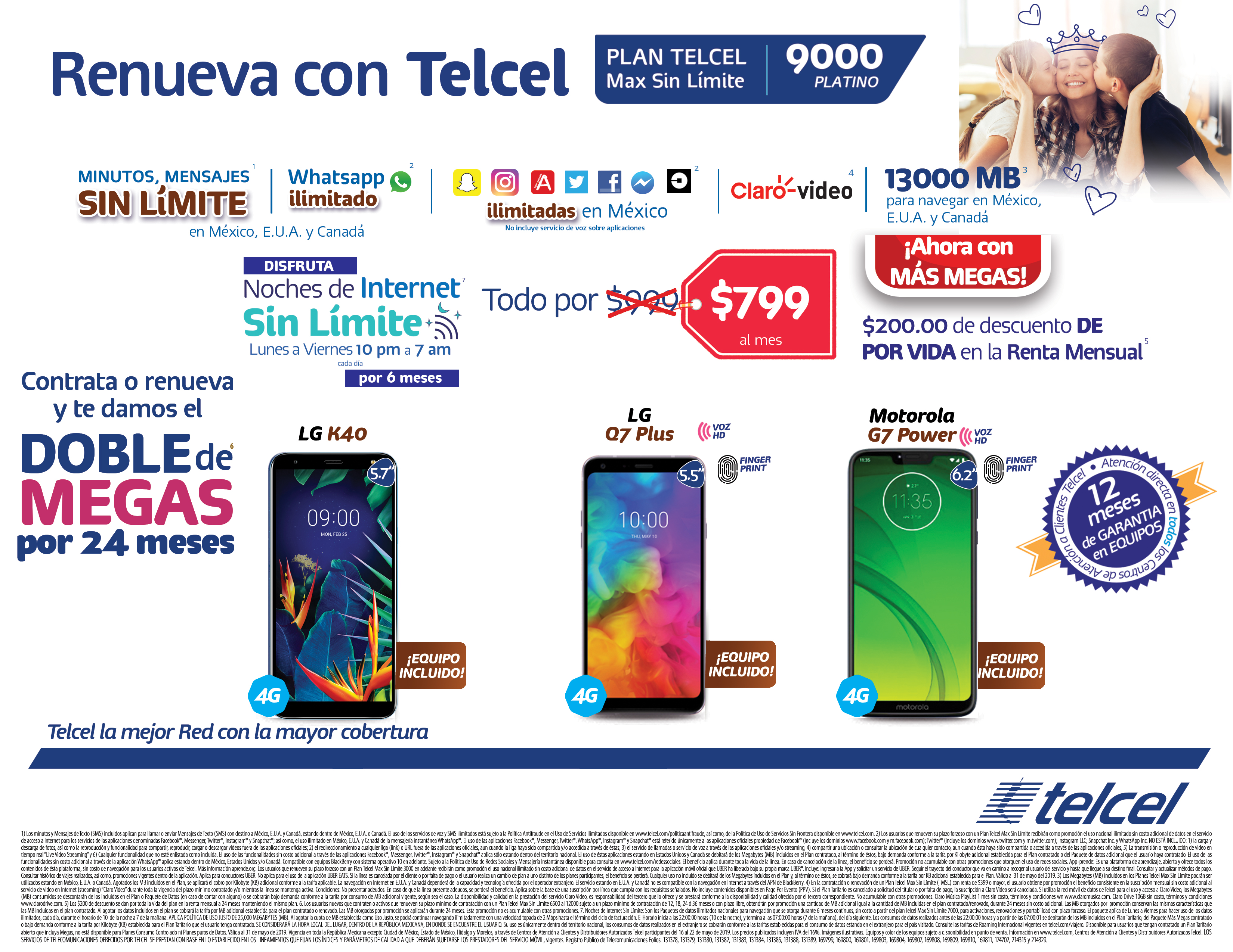 Elige el mejor paquete de internet de Telcel en América Latina