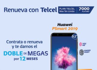 Renueva con Plan Telcel Max Sin Límite 7000 Platino