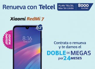 Llévate el doble de Megas por 24 meses con el Plan Telcel Max Sin Límite 8000 Platino